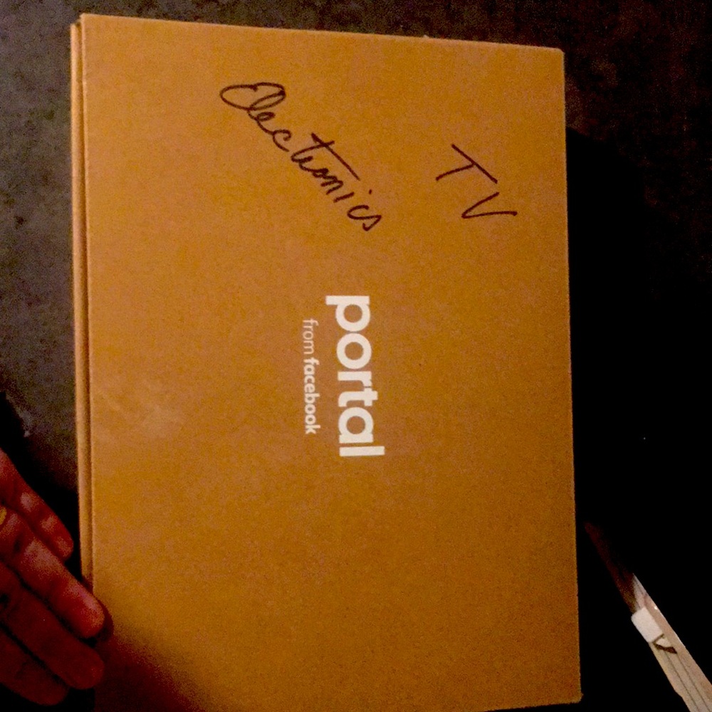 Facebook Portal - Barely used in box.